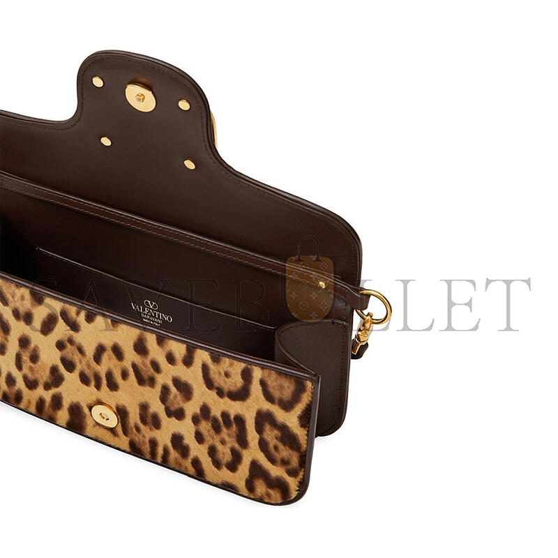 Va1e*ntin0 garavani loco leopard calf hair shoulder bag w2b0k30xqvk9f (27*13*6cm)